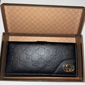 Gucci Britt Continental Wallet
